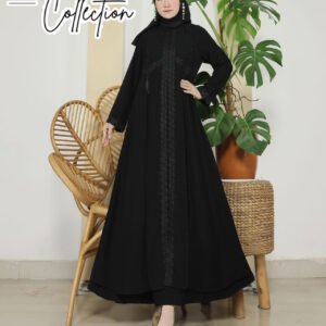 Dress Hitam Elegan dan Mewah 1